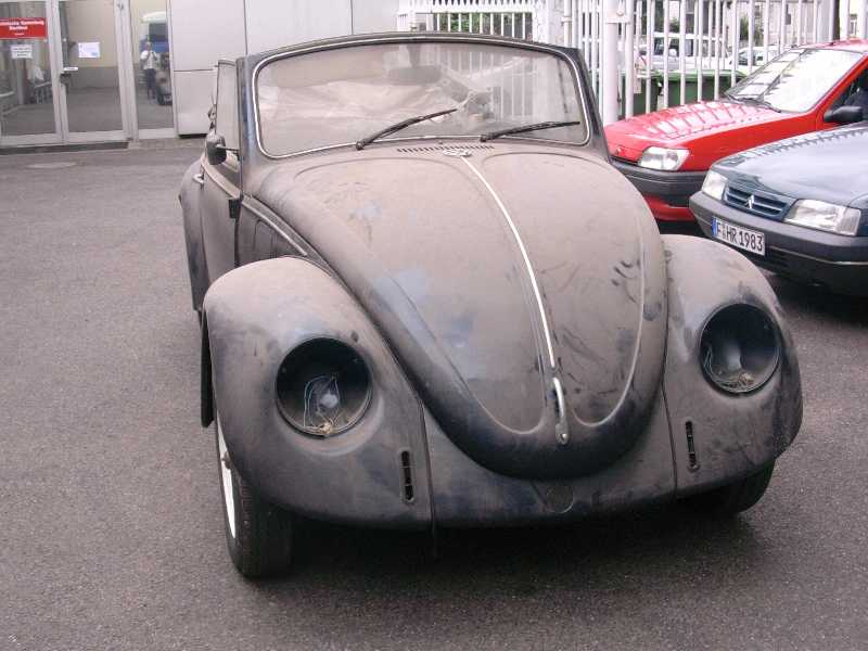 Restaurierung VW Käfer Cabrio